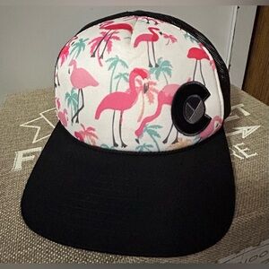 Yocolorado Colorado Flamingo Print Flat Bill Trucker Hat